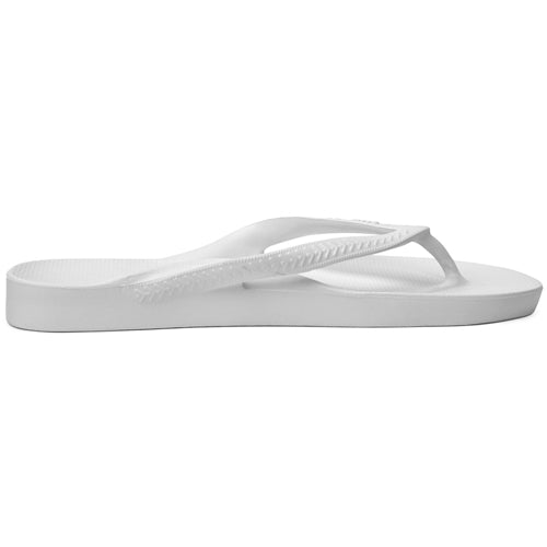 ARCHIES ARCH SUPPORT THONG - WHITE