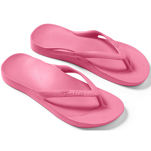 ARCHIES ARCH SUPPORT THONG - HOT PINK