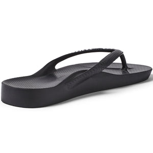ARCHIES ARCH SUPPORT THONG - BLACK