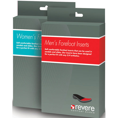 Revere Womens Forefoot Inserts for 3/4 Orthotics - Forbes Footwear